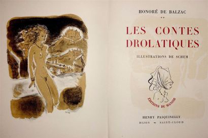 BALZAC (Honoré de) : Les Contes Drolatiques....