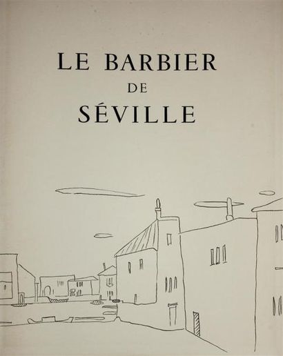 BEAUMARCHAIS - DERAIN : Le Barbier de Séville....