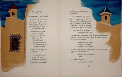 BEAUMARCHAIS - DERAIN : Le Barbier de Séville....