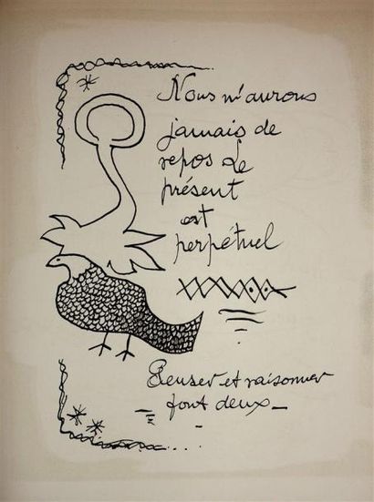 BRAQUE. Cahier de Georges Braque 1917-1947....
