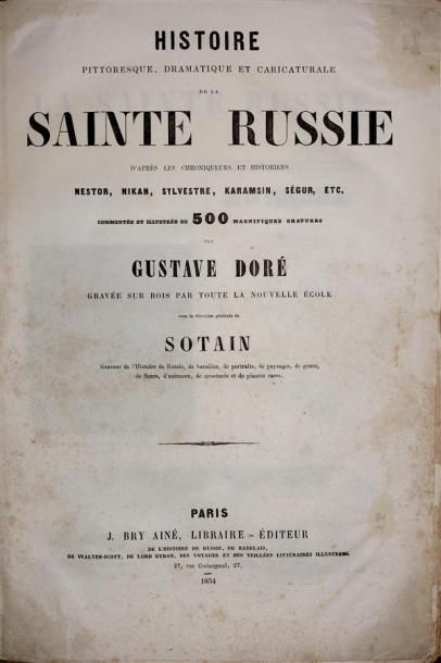 DORE (Gustave) : Histoire dramatique pittoresque...