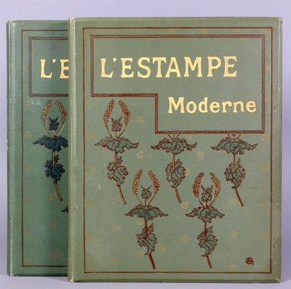 ESTAMPE (L') MODERNE. Paris, Imprimerie Champenois,...