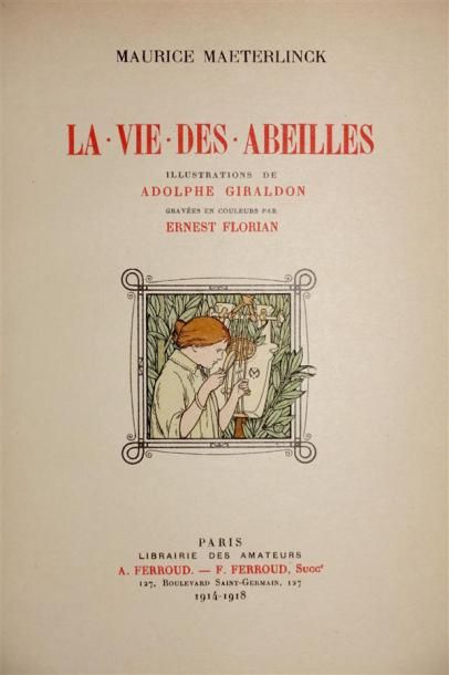 [GIRALDON] MAETERLINCK, Maurice. La Vie des...