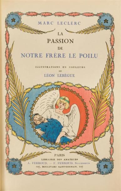 GRANDE GUERRE : LECLERC (Marc) - LEBEGUE...