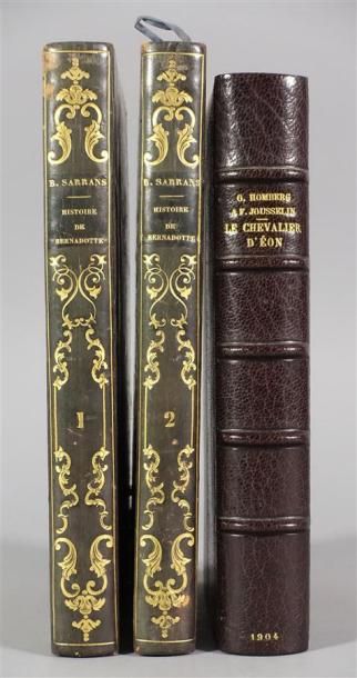 HOMBERG et JOUSSELIN : Le Chevalier d'Eon....