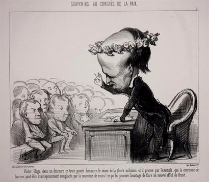Honoré Daumier (1808-1879) Souvenirs du Congrès...
