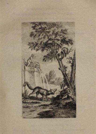 LA FONTAINE : Fables. Paris, JOUAUST, 1873...