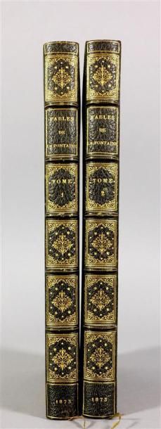 LA FONTAINE : Fables. Paris, JOUAUST, 1873...