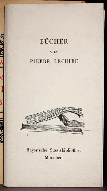 - LECUIRE Pierre : Livre de Ballets. Paris,...