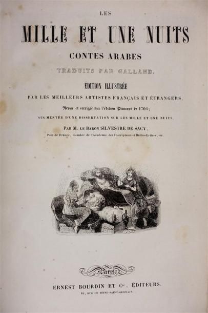 Les Milles et une Nuits, Contes arabes traduits...