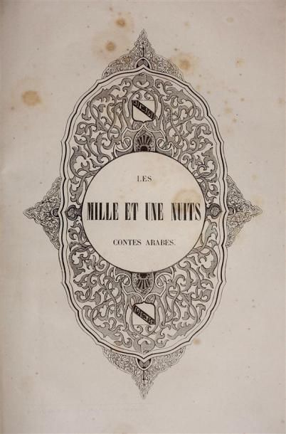 Les Milles et une Nuits, Contes arabes traduits...