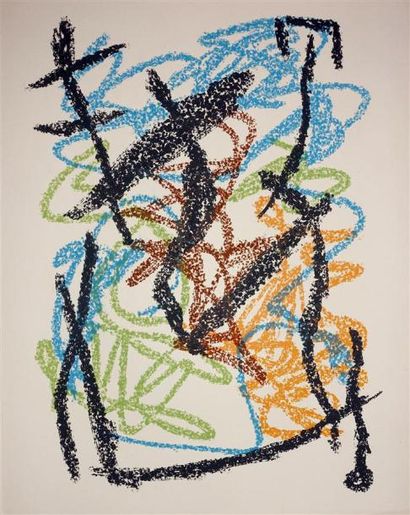 MIRO (Joan), 1893-1983 : Je travaille comme...