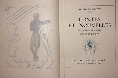 MUSSET (Alfred de) - LEPAPE (Georges) : Oeuvres...