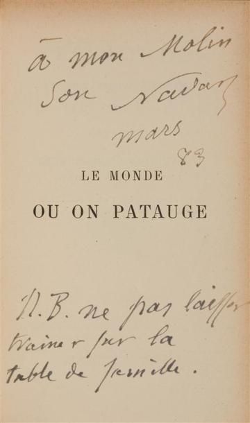 NADAR (Félix TOURNACHON, dit) : Le Monde...
