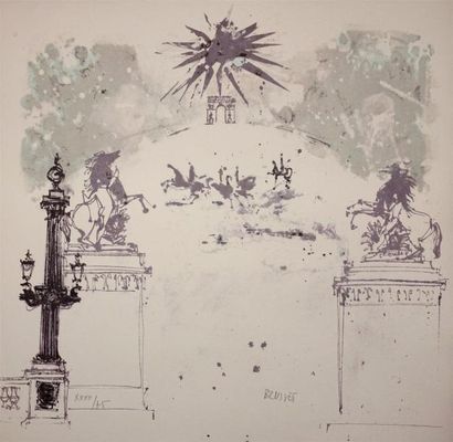 PARIS. BRUSSET (Jean-Paul) : Paris. Tarascon,...
