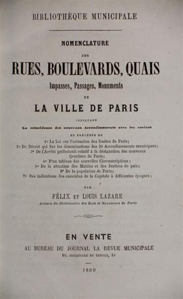 PARIS. DULAURE : Histoire physique, civile...