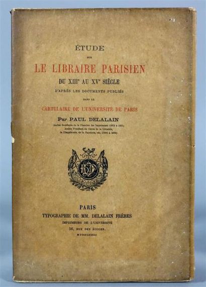 PARIS. MILLANVOYE (Bertrand) : Anthologie...