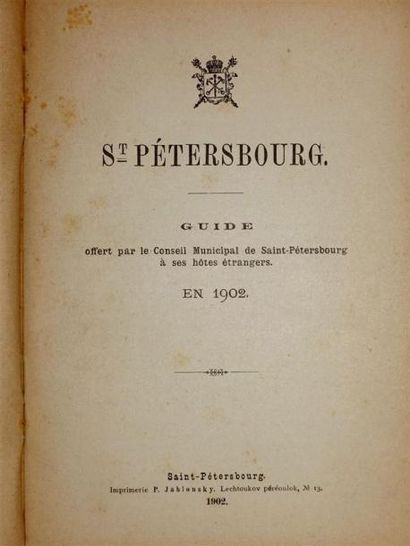 SAINT-PETERSBOURG : Guide offert par le Conseil...