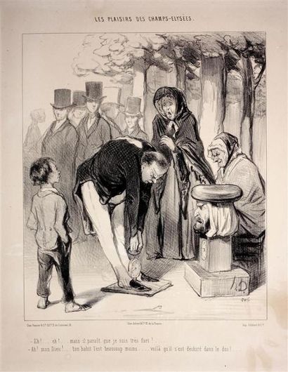 Honoré Daumier (1808-1879) Sujets divers...