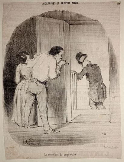 Honoré Daumier (1808-1879) Sujets divers...