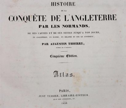 THIERRY (Augustin) : Histoire de la conquête...