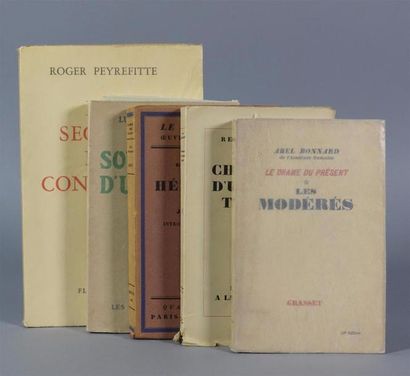 Ensemble de 5 volumes : - DESCAVES (Lucien)...