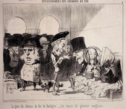 Honoré Daumier (1808-1879) Sujets divers....