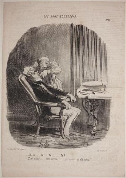 Honoré Daumier (1808-1879) Sujets divers....