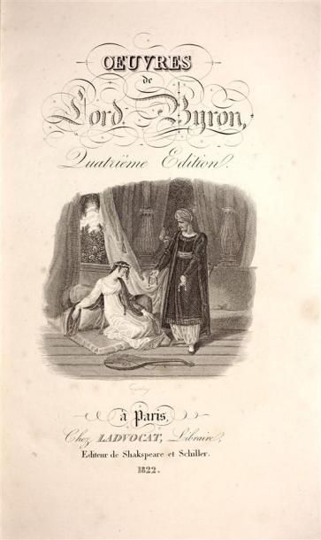 BYRON : Oeuvres. Paris, Ladvocat, 1822, 4e...