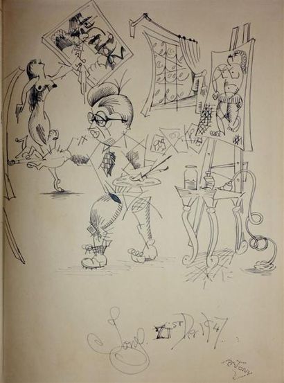 GORDON (Jan) et BATEMAN (H. M.): Art ain't...