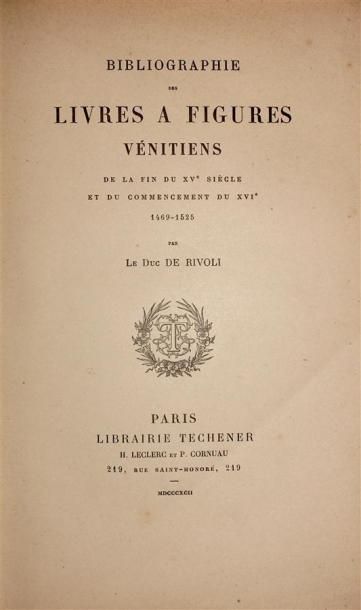 BIBLIOGRAPHIE : MASSENA, Duc de RIVOLI :...