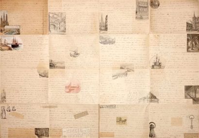 MANUSCRIT : NORMANDIE : Intéressant récit...