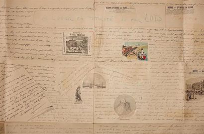 MANUSCRIT : NORMANDIE : Intéressant récit...