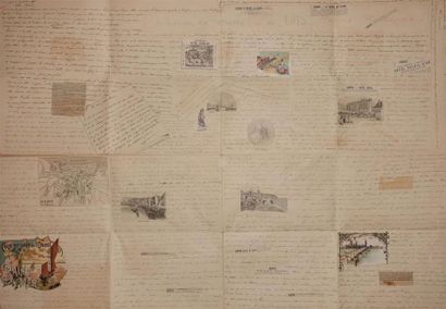 MANUSCRIT : NORMANDIE : Intéressant récit...