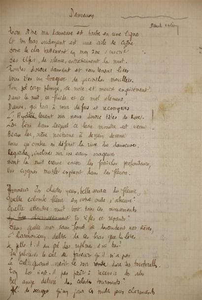 MANUSCRIT. PARROT (Louis) (1906-1948), poète,...