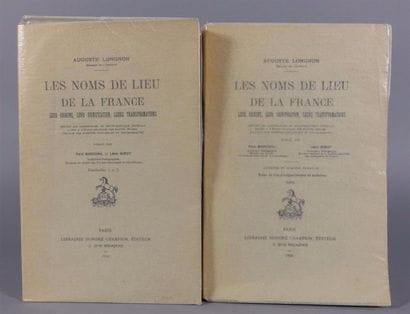BIBLIOGRAPHIE : LONGNON : Les Noms de lieux...