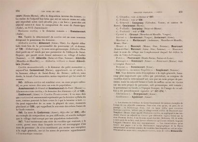 BIBLIOGRAPHIE : LONGNON : Les Noms de lieux...