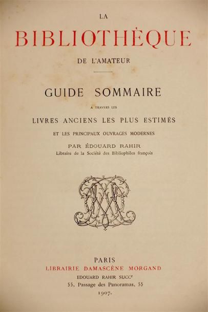 BIBLIOGRAPHIE : PONS (A. J.) : Les Editions...
