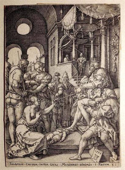 Heinrich Aldegrever (1502-c. 1560) Le Jugement...