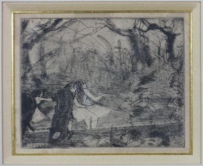 Edgar Degas (1834-1917) Sur la scène. 1876-1877....