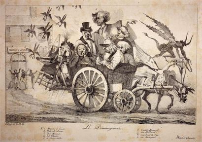 Eugène Delacroix (1798-1863) Le Déménagement...