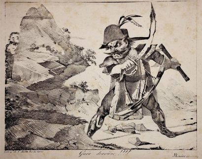 Eugène Delacroix (1798-1863) Le Déménagement...