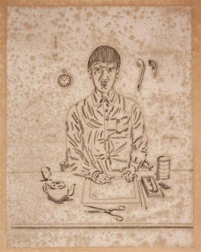Léonard-Tsuguharu Foujita (1886-1968) Autoportrait....