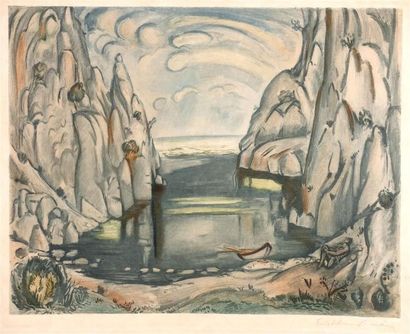 Émile-Othon Friesz (1879-1949) La Calanque...