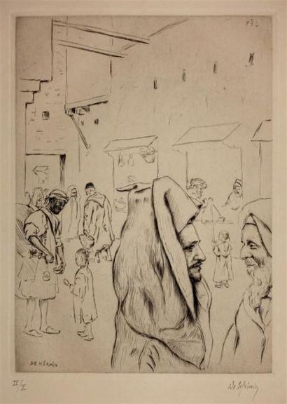 François de Hérain (1877-1962) Types marocains....