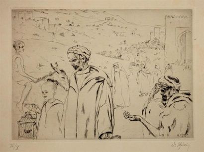 François de Hérain (1877-1962) Types marocains....