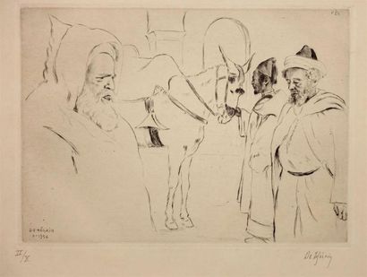 François de Hérain (1877-1962) Types marocains....