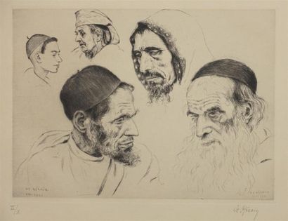 François de Hérain (1877-1962) Types marocains....