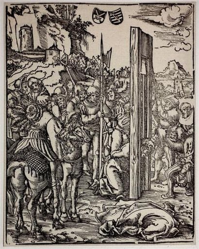 Lucas Cranach (1472-1553) Le Martyre de saint...
