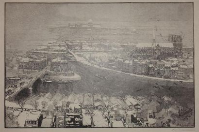 Auguste Lepère (1849-1918) Paris sous la...